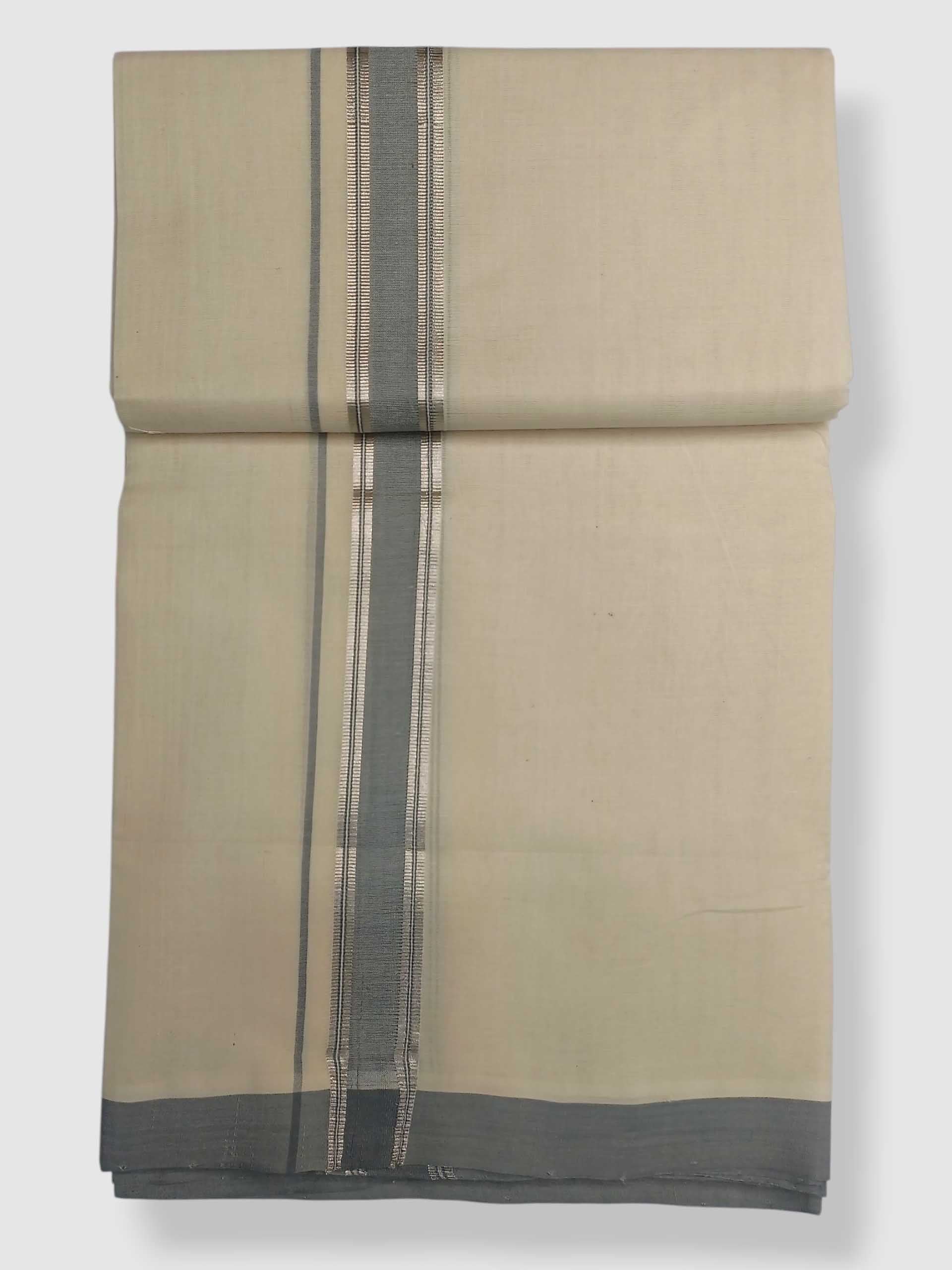 Kerala Balaramapuram Pure Cotton Handloom Mundu/Dhoti