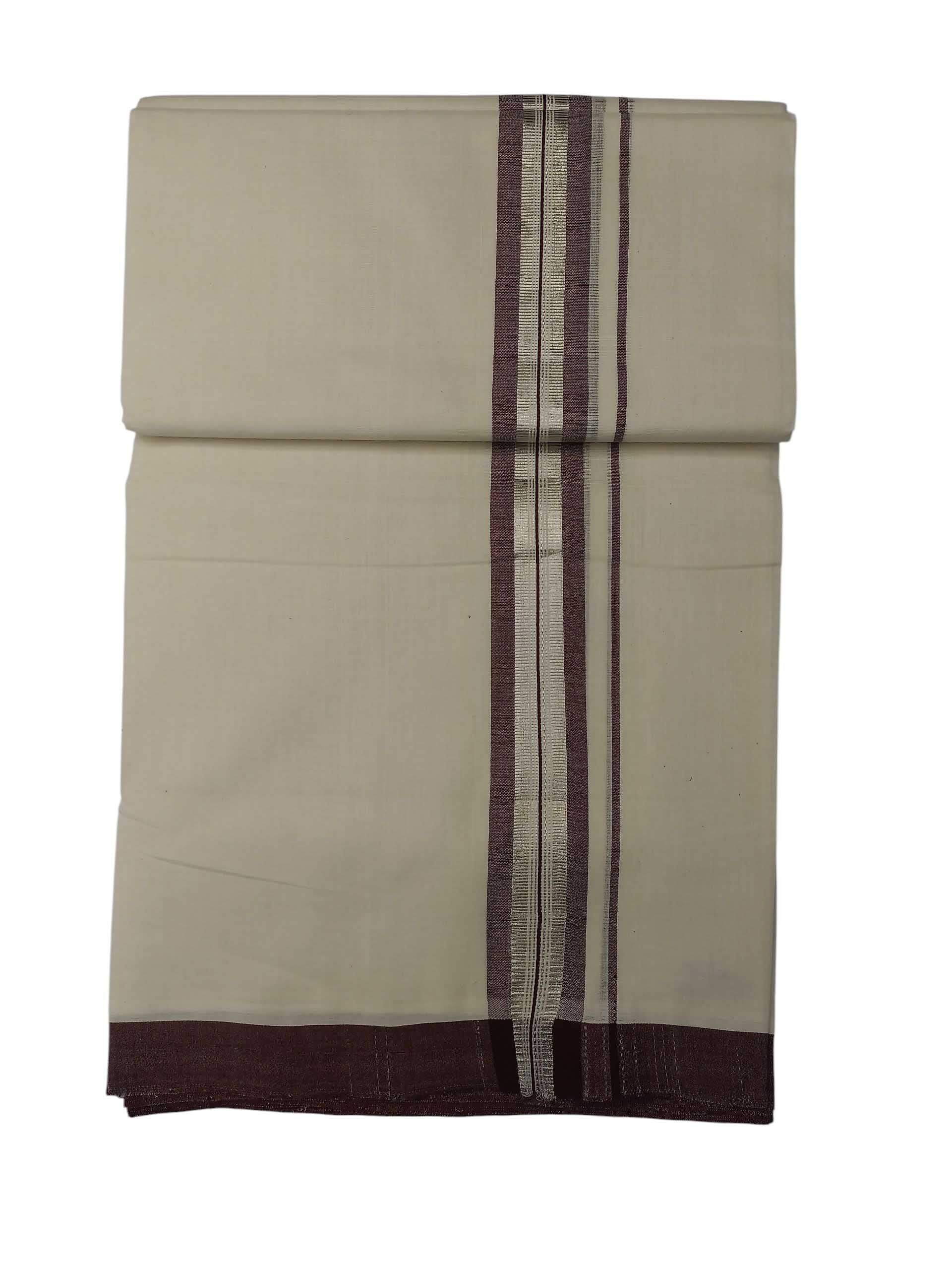Kerala Balaramapuram Pure Cotton Handloom Mundu/Dhoti