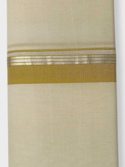 Kerala Balaramapuram Pure Cotton Handloom Mundu/Dhoti
