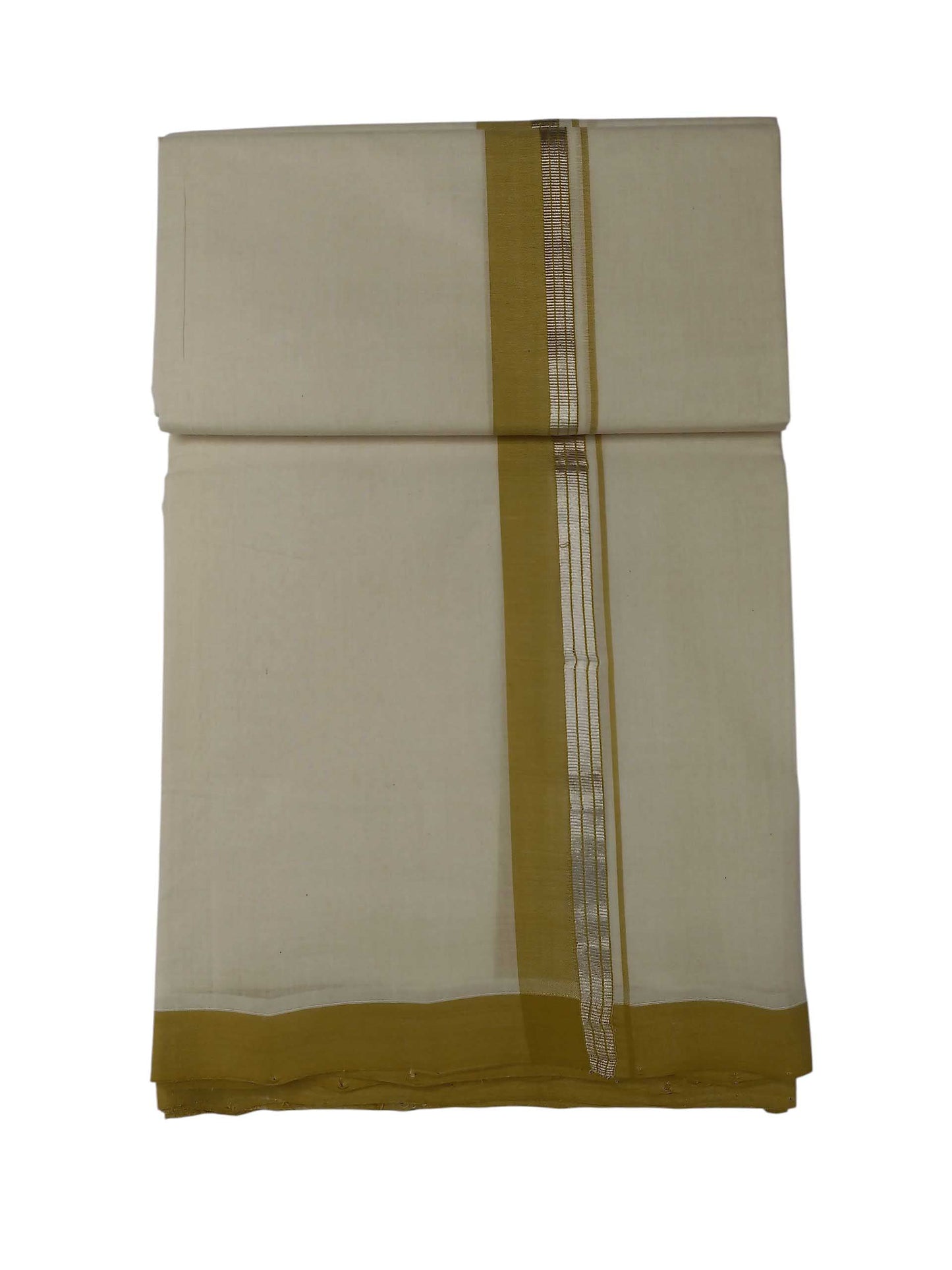 Kerala Balaramapuram Pure Cotton Handloom Mundu/Dhoti