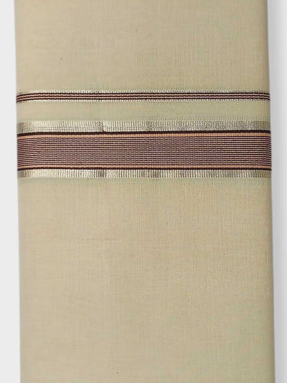 Kerala Balaramapuram Pure Cotton Handloom Mundu/Dhoti