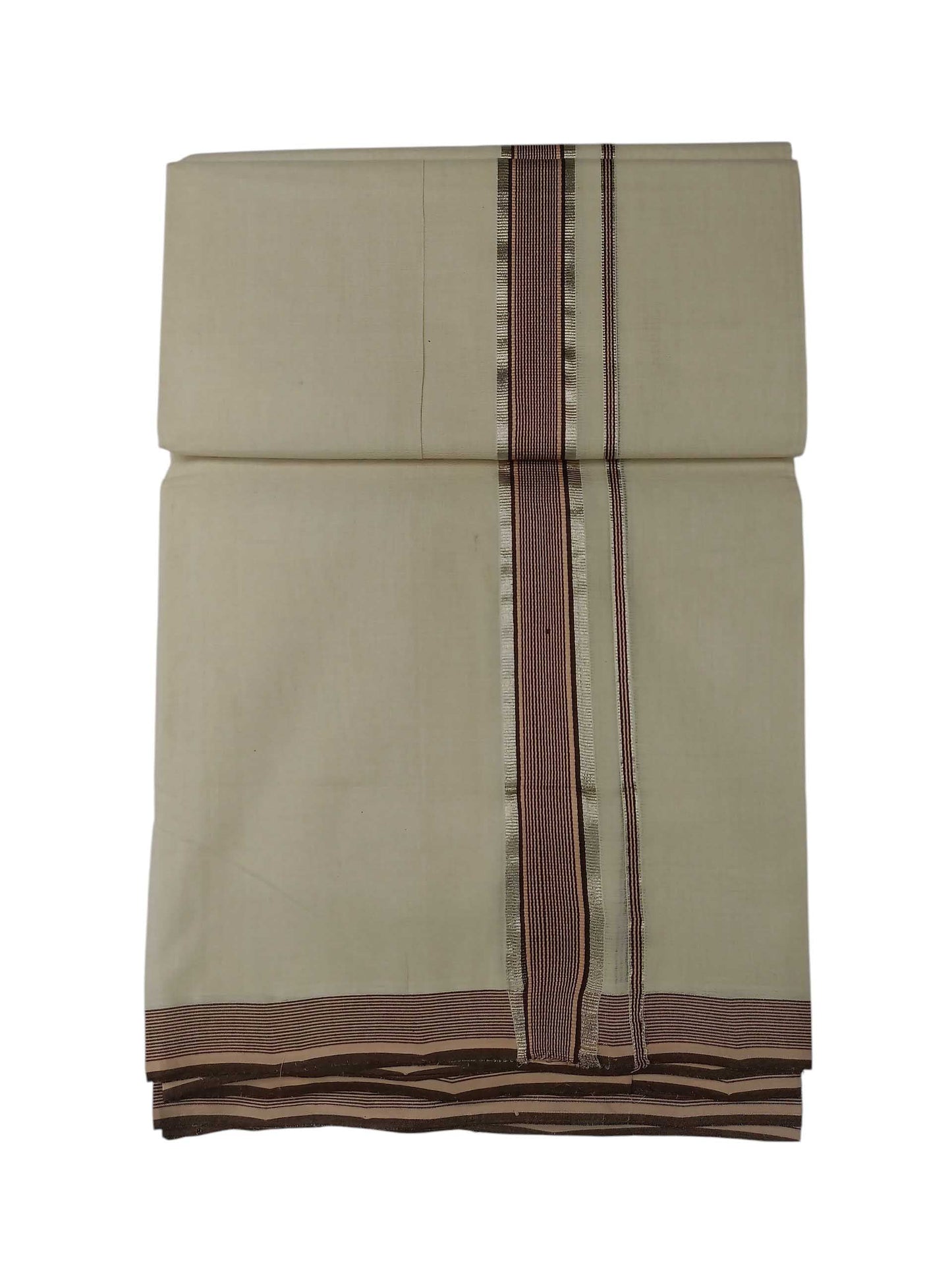 Kerala Balaramapuram Pure Cotton Handloom Mundu/Dhoti