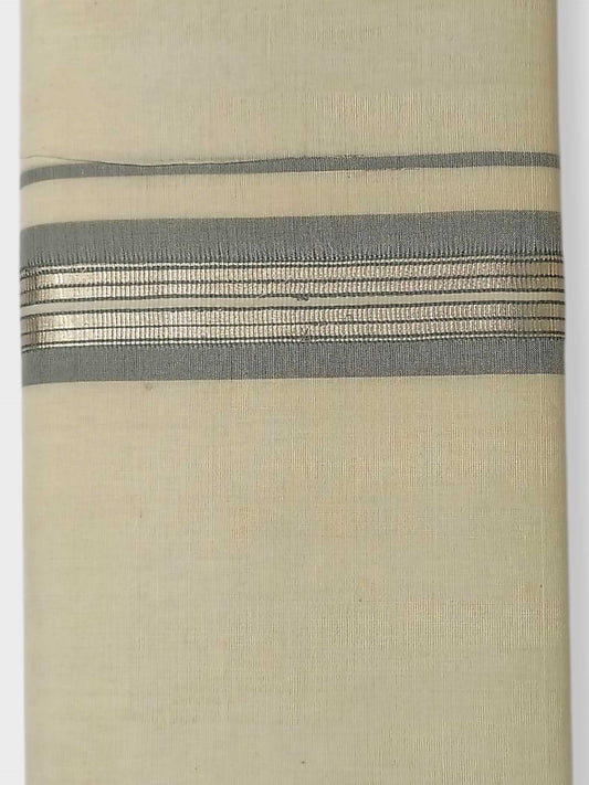 Kerala Balaramapuram Pure Cotton Handloom Mundu/Dhoti