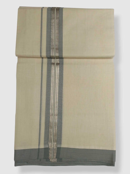 Kerala Balaramapuram Pure Cotton Handloom Mundu/Dhoti