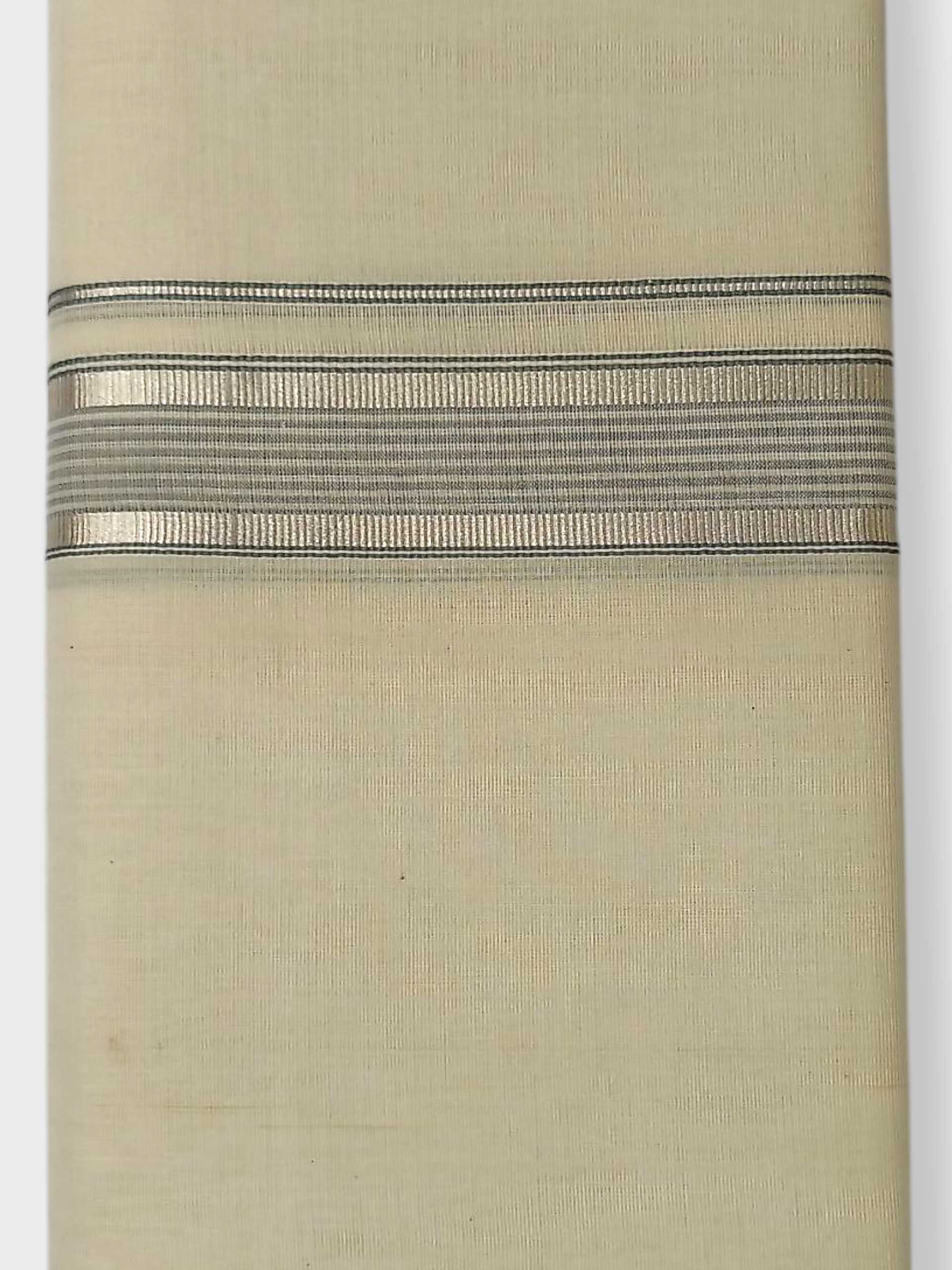 Kerala Balaramapuram Pure Cotton Handloom Mundu/Dhoti