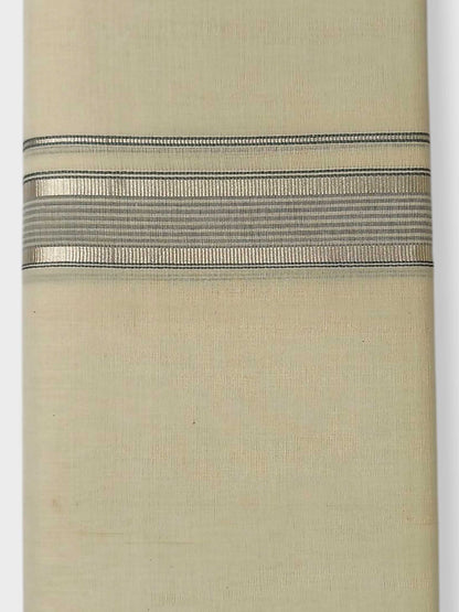 Kerala Balaramapuram Pure Cotton Handloom Mundu/Dhoti