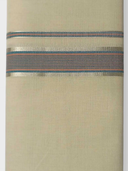 Kerala Balaramapuram Pure Cotton Handloom Mundu/Dhoti