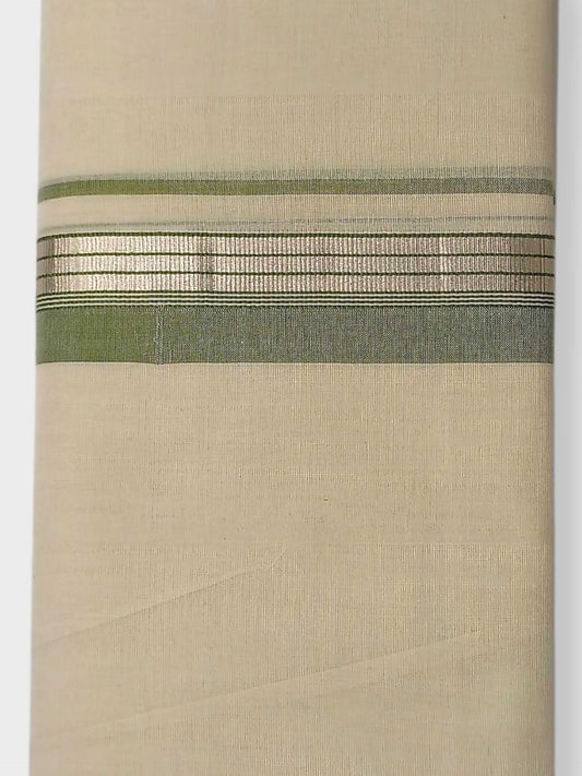 Kerala Balaramapuram Pure Cotton Handloom Mundu/Dhoti