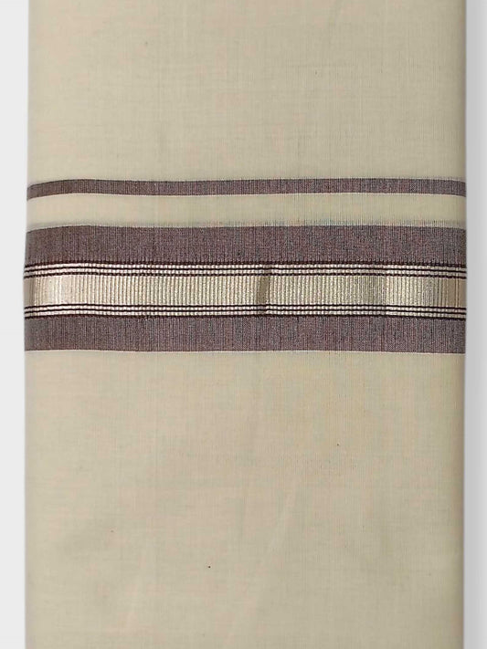 Kerala Balaramapuram Pure Cotton Handloom Mundu/Dhoti