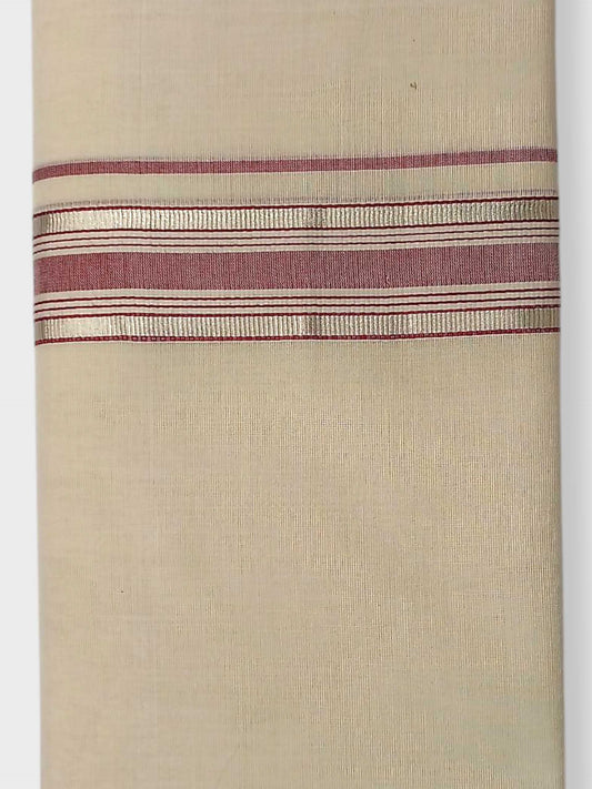 Kerala Balaramapuram Pure Cotton Handloom Mundu/Dhoti