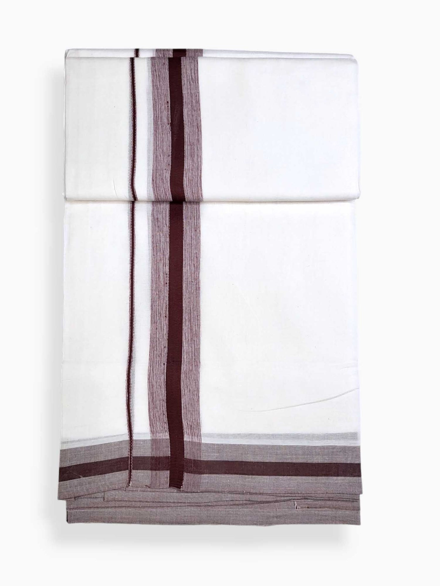 Cotton White Dhoti/Mundu for Men