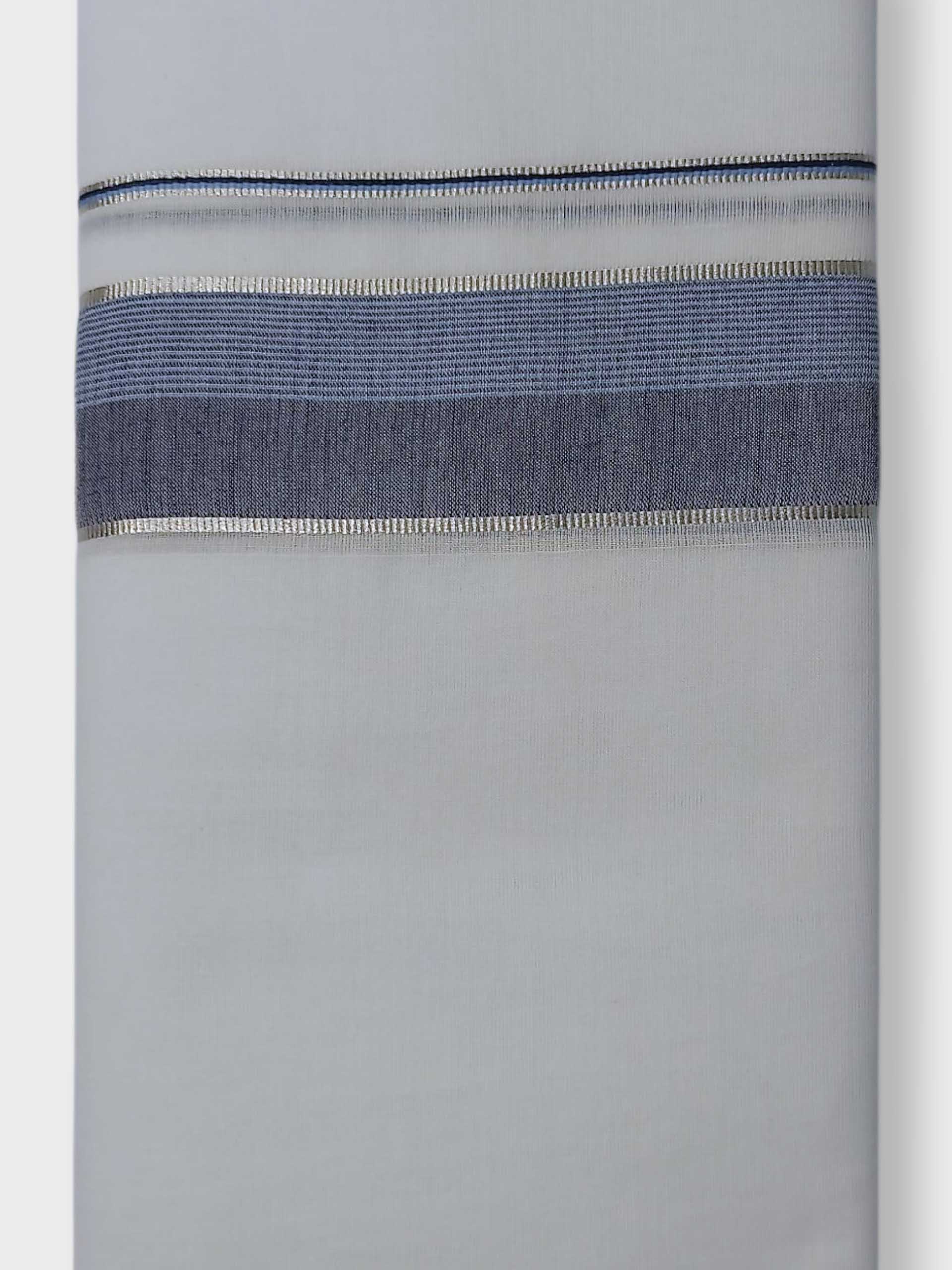 Pure White Cotton Men's Double Dhoti