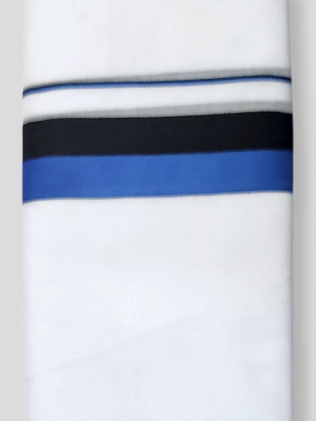 Pure White Cotton Men's Double Dhoti