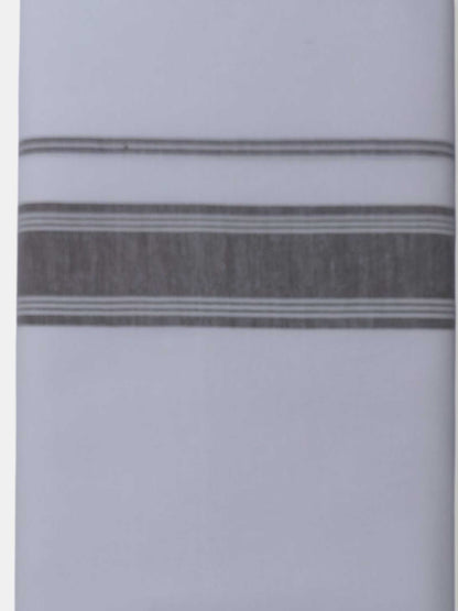 Single Kerala Pure White Mundu/Dhoti
