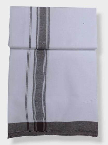 Single Kerala Pure White Mundu/Dhoti