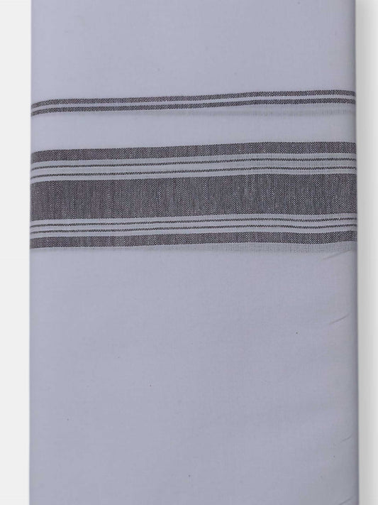 Single Kerala Pure White Mundu/Dhoti