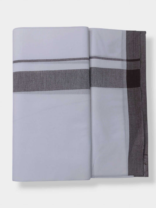 Single Kerala Pure White Mundu/Dhoti