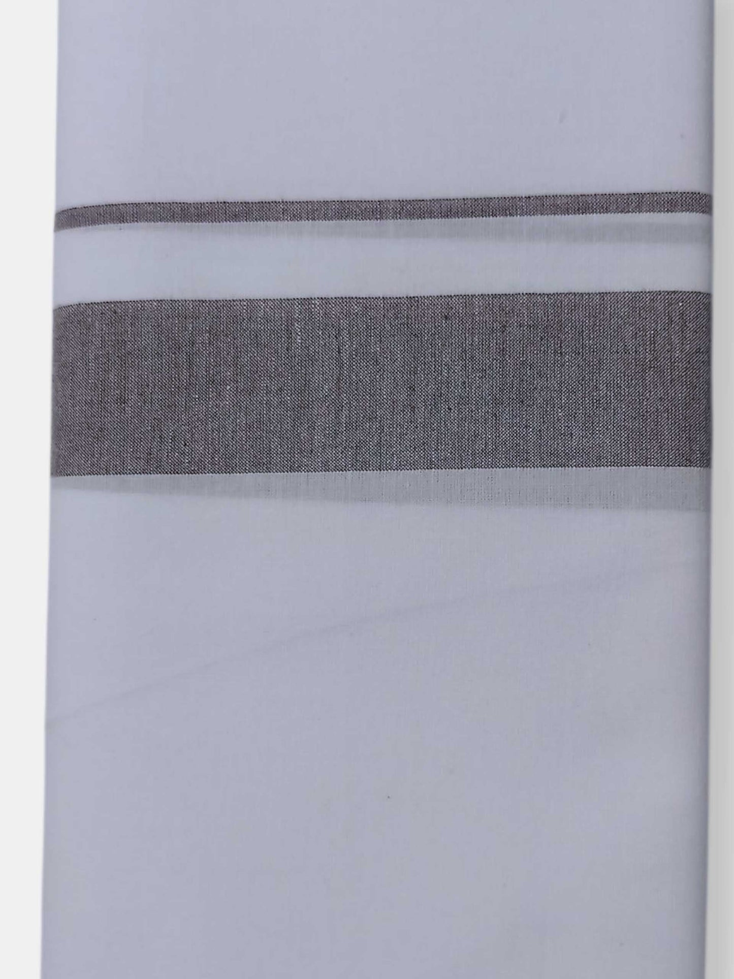 Single Kerala Pure White Mundu/Dhoti