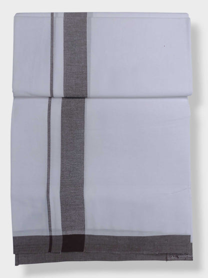 Single Kerala Pure White Mundu/Dhoti