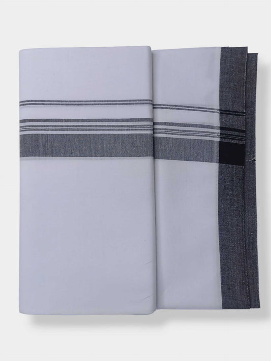 Single Kerala Pure White Mundu/Dhoti