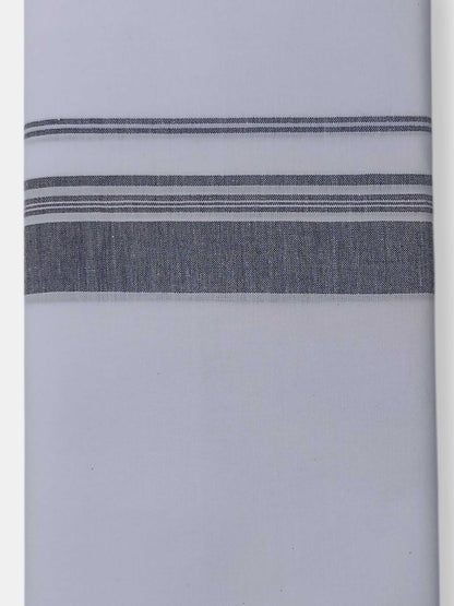 Single Kerala Pure White Mundu/Dhoti