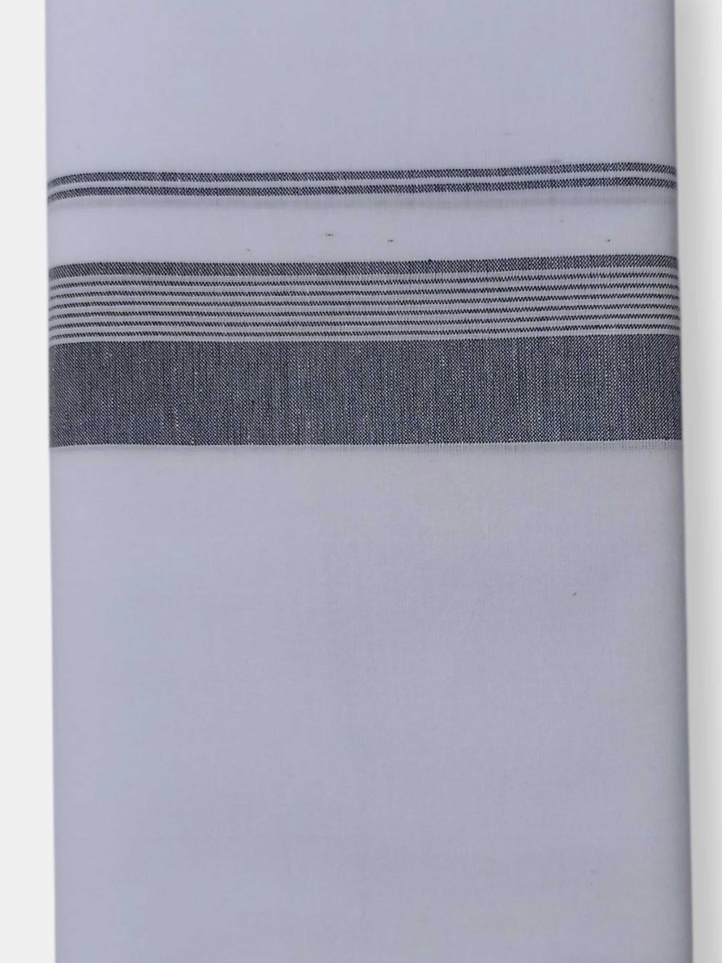 Single Kerala Pure White Mundu/Dhoti