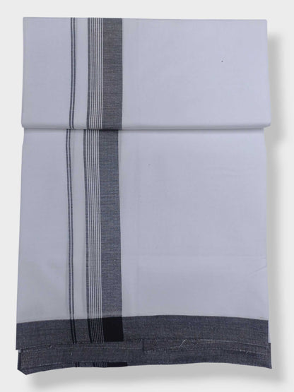 Single Kerala Pure White Mundu/Dhoti