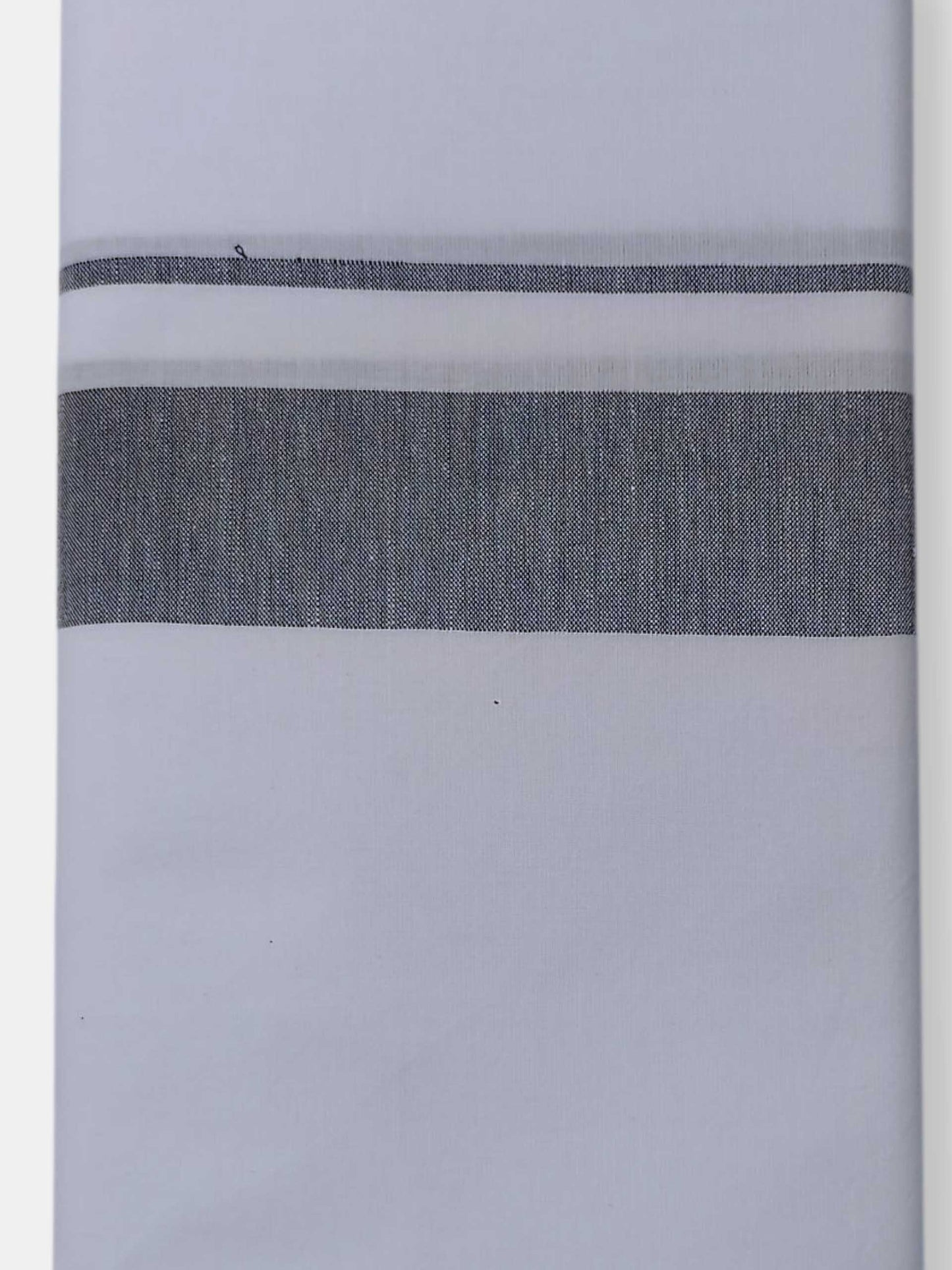 Single Kerala Pure White Mundu/Dhoti