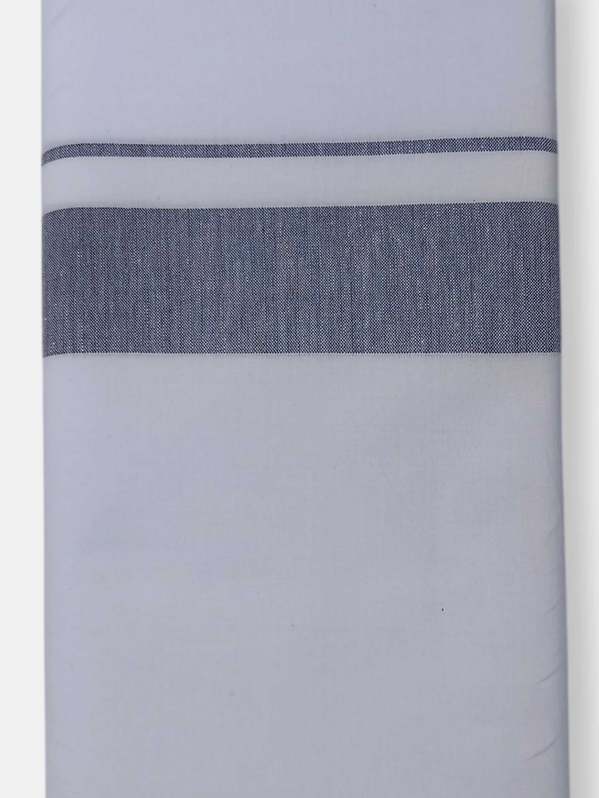 Single Kerala Pure White Mundu/Dhoti