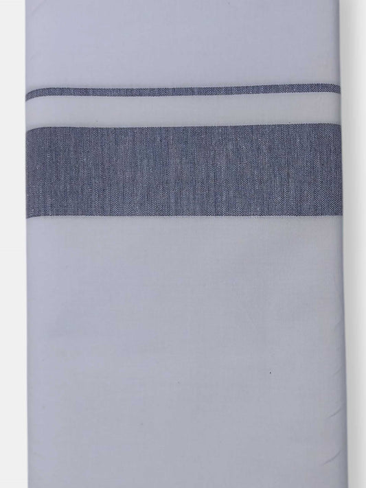 Single Kerala Pure White Mundu/Dhoti