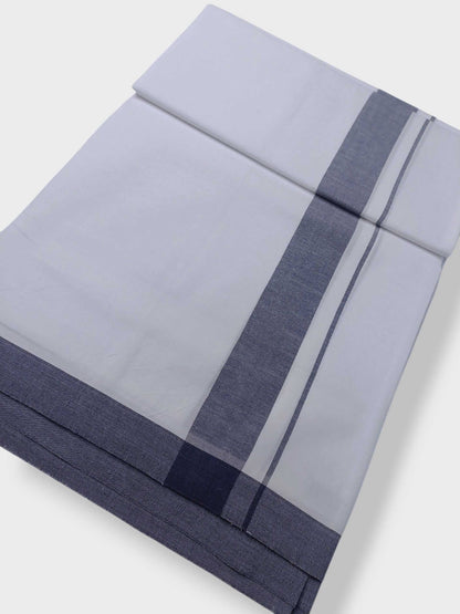 Single Kerala Pure White Mundu/Dhoti