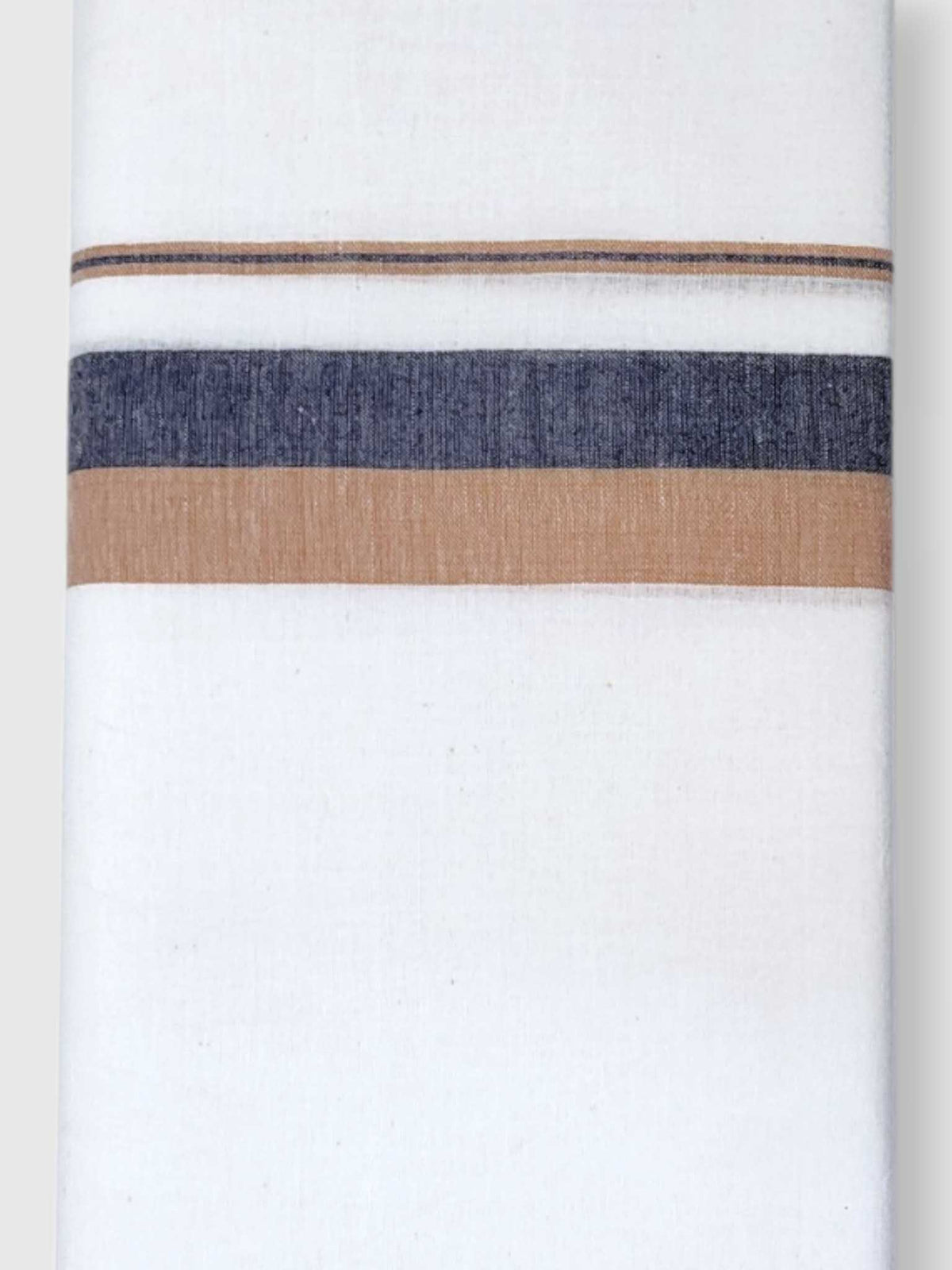 Single Kerala Pure White Mundu/Dhoti