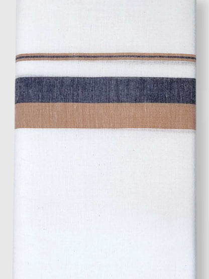 Single Kerala Pure White Mundu/Dhoti
