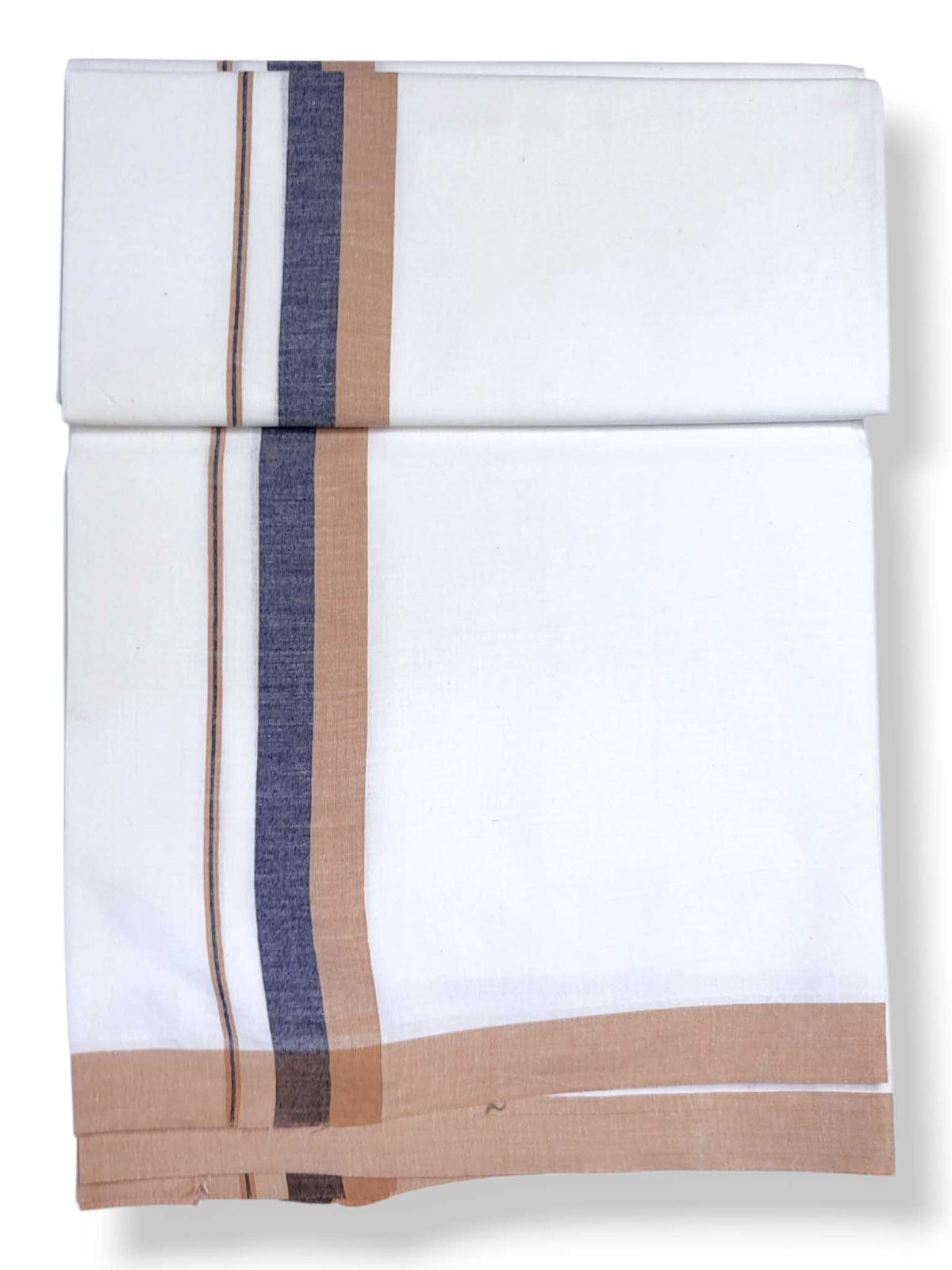 Single Kerala Pure White Mundu/Dhoti