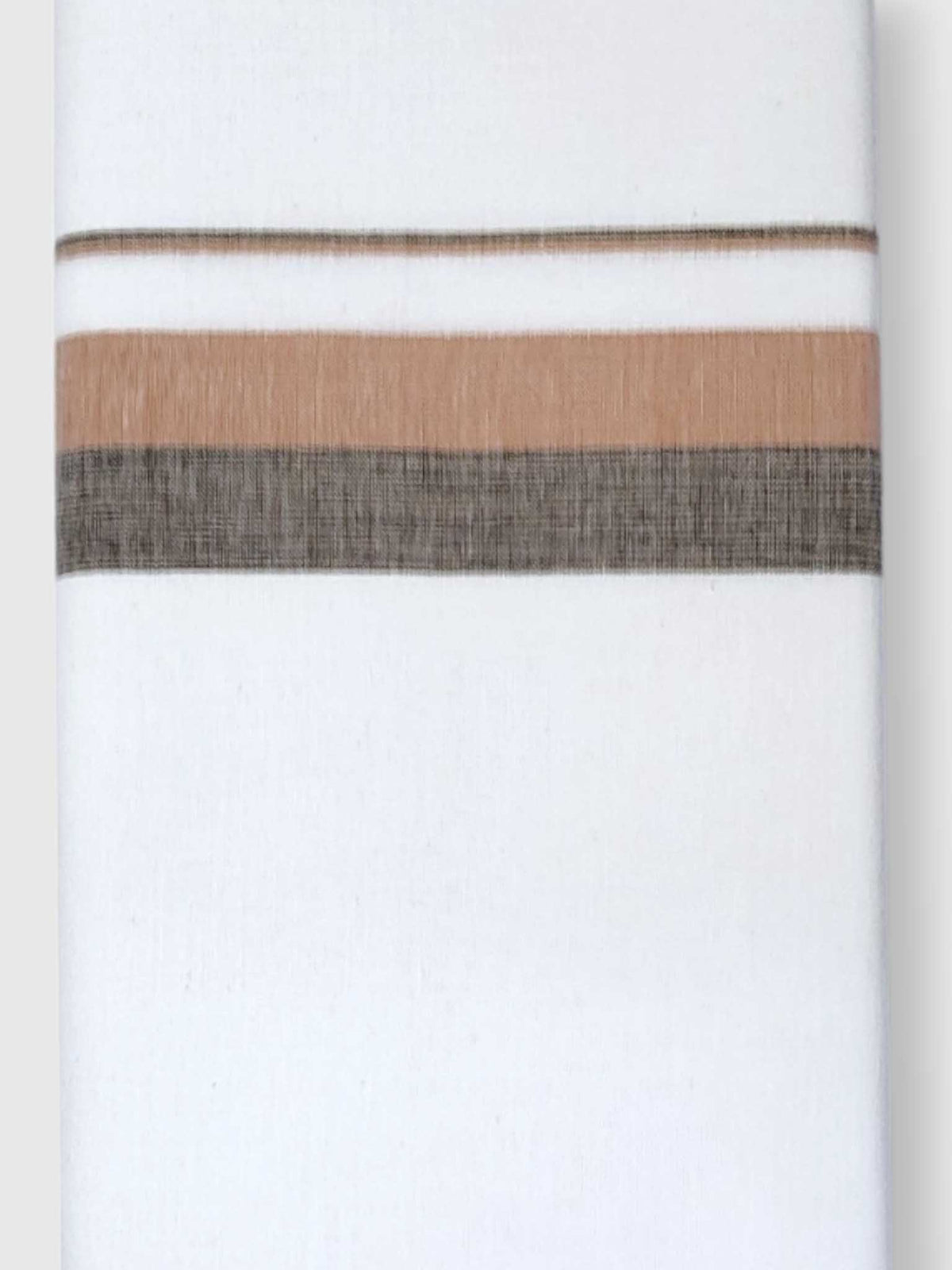 Single Kerala Pure White Mundu/Dhoti