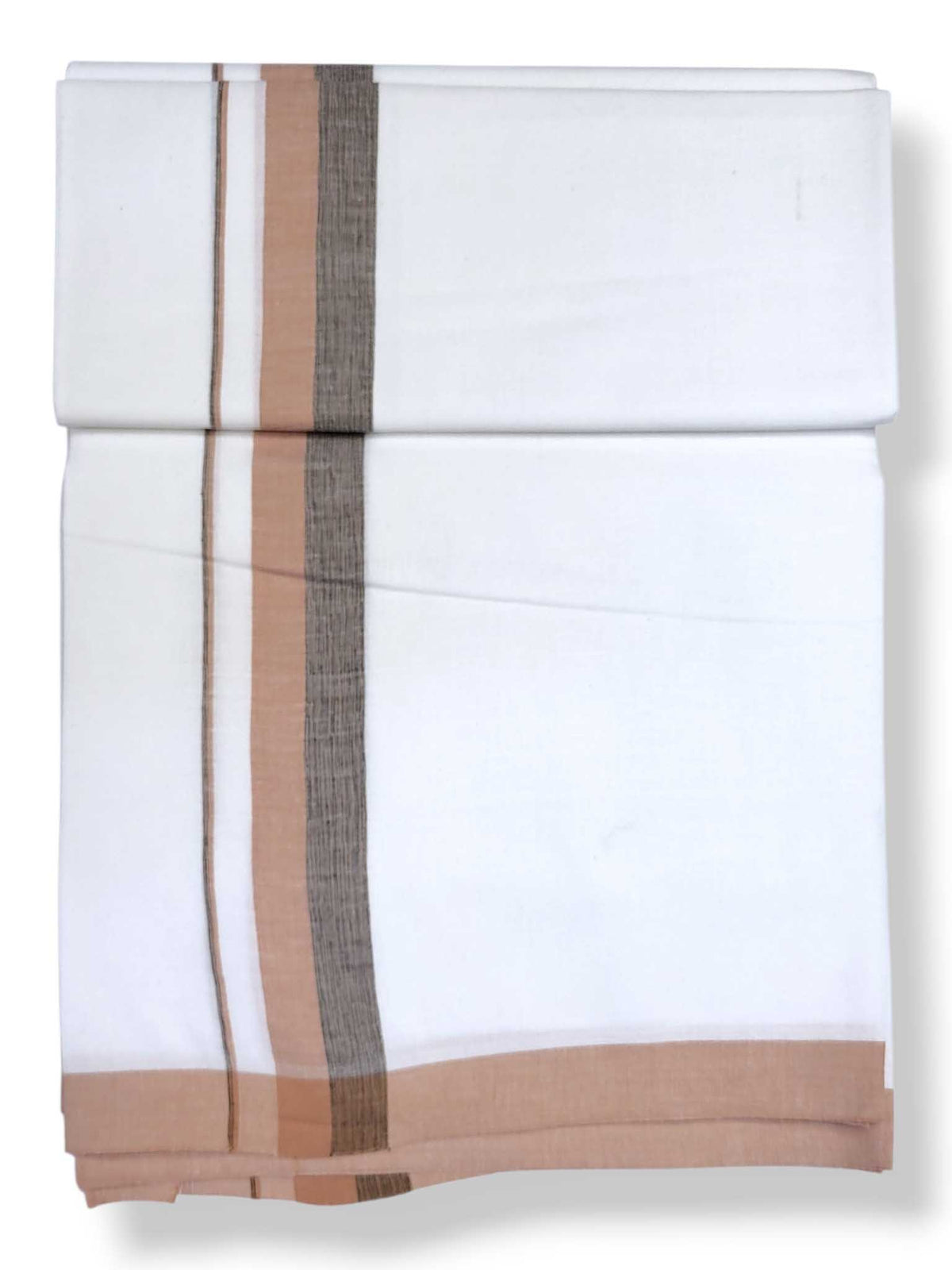 Single Kerala Pure White Mundu/Dhoti