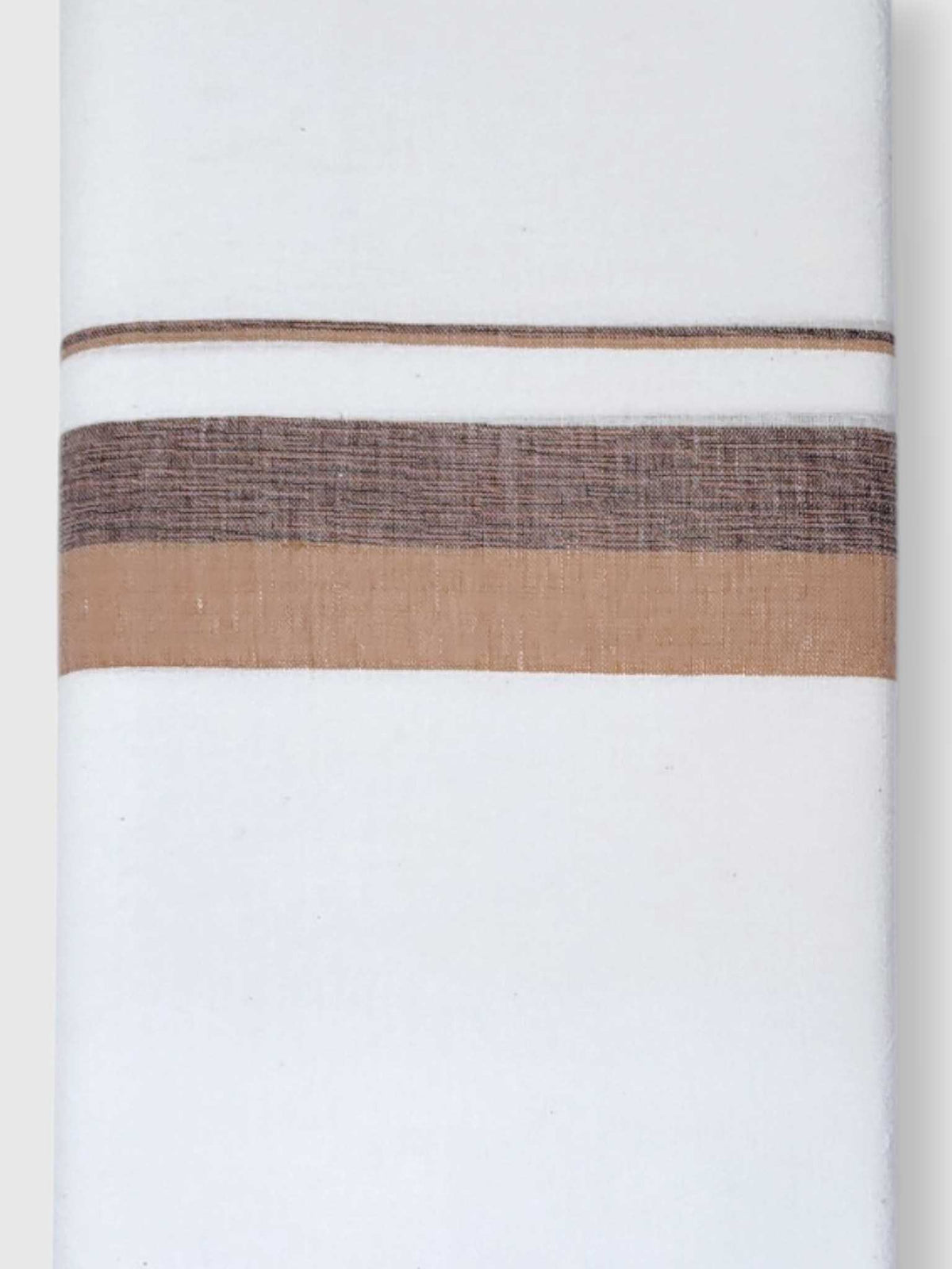 Single Kerala Pure White Mundu/Dhoti