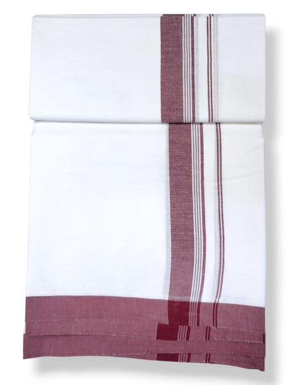 Single Kerala Pure White Mundu/Dhoti
