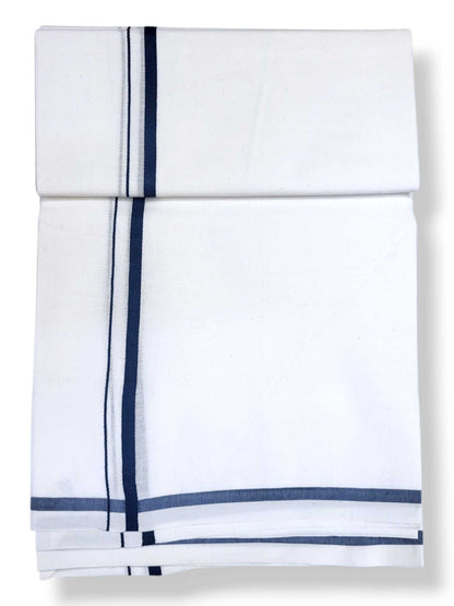 Single Kerala Pure White Mundu/Dhoti