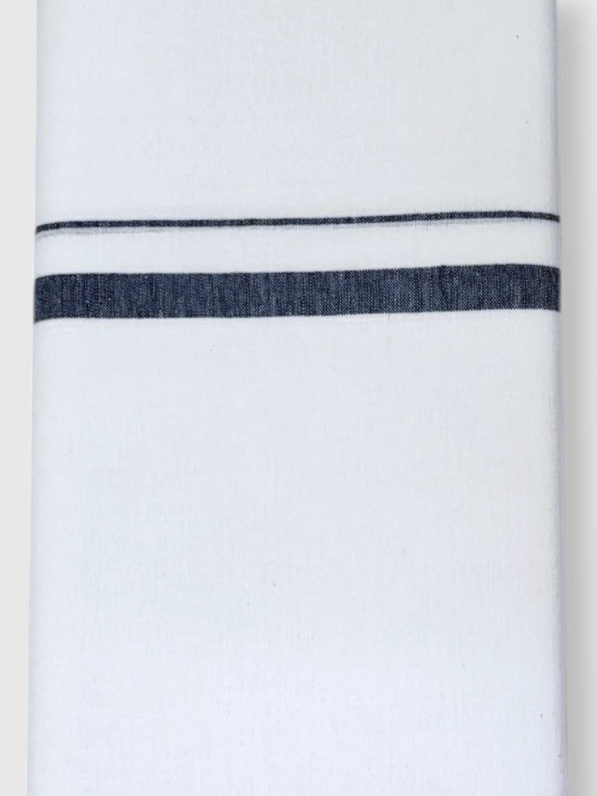 Single Kerala Pure White Mundu/Dhoti