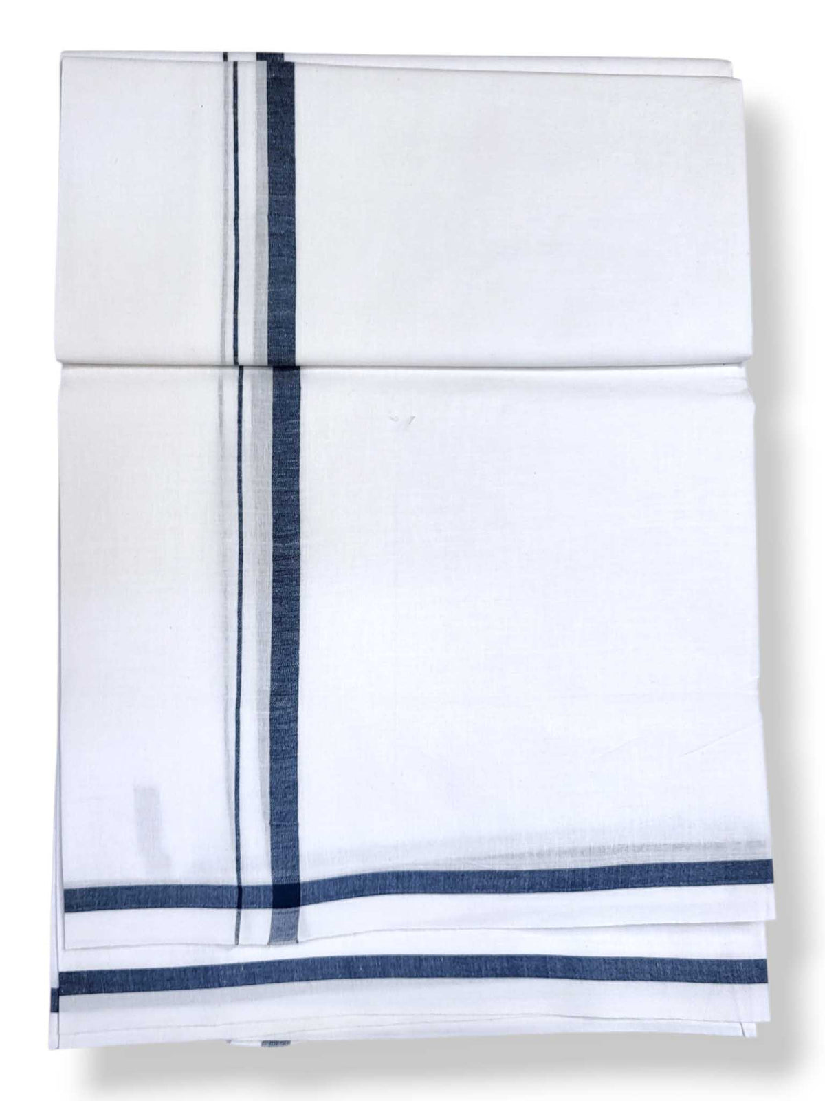 Single Kerala Pure White Mundu/Dhoti