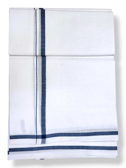 Single Kerala Pure White Mundu/Dhoti