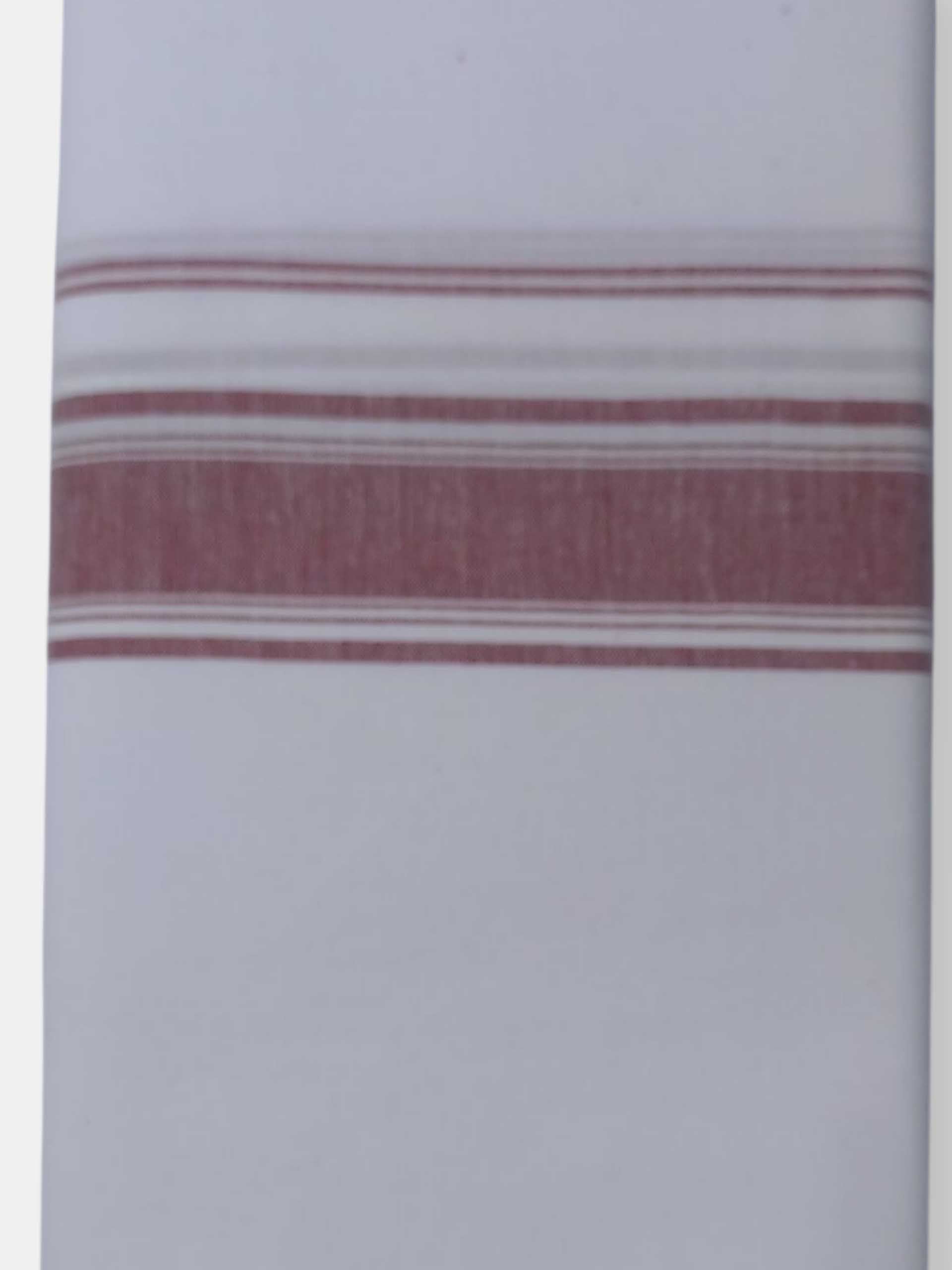 Single Kerala Pure White Mundu/Dhoti