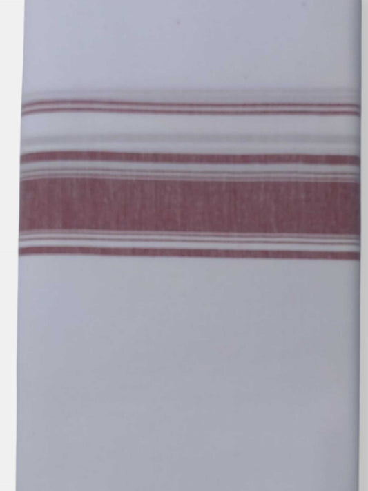 Single Kerala Pure White Mundu/Dhoti