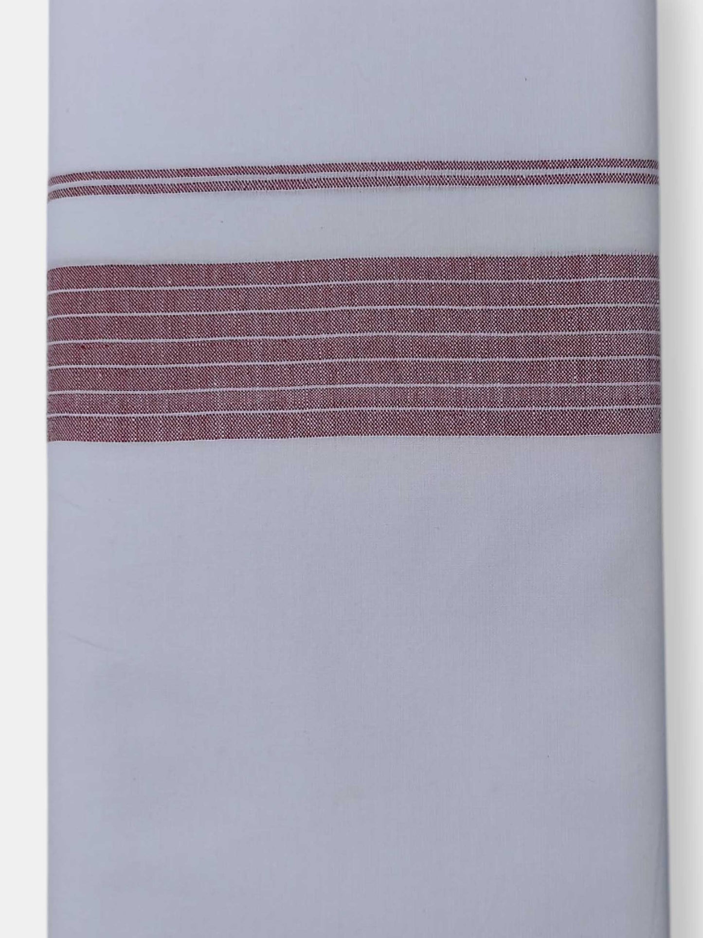 Single Kerala Pure White Mundu/Dhoti