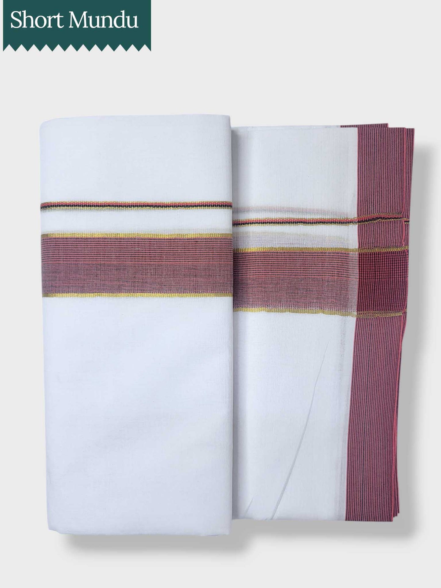 Kerala Cotton Mundu for Men