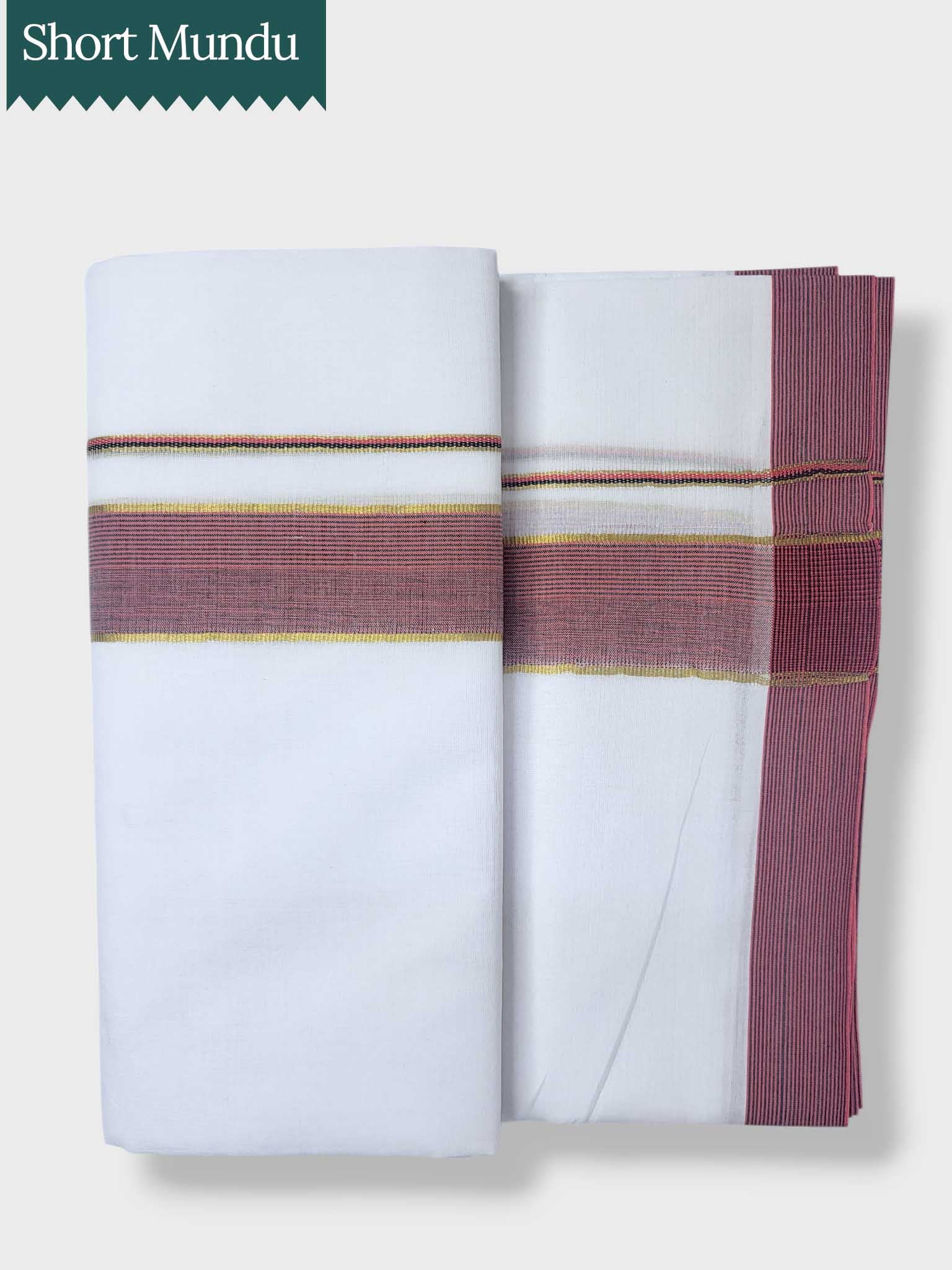 Kerala Cotton Mundu for Men