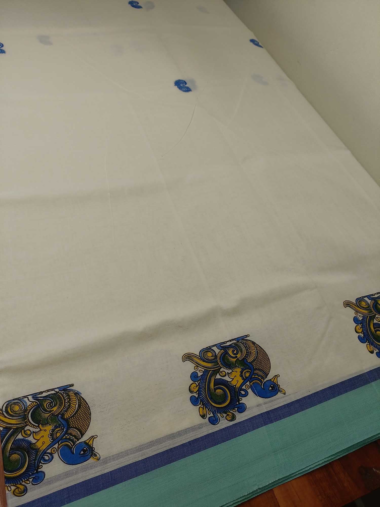 Balaramapuram Printed Kerala Saree for Women