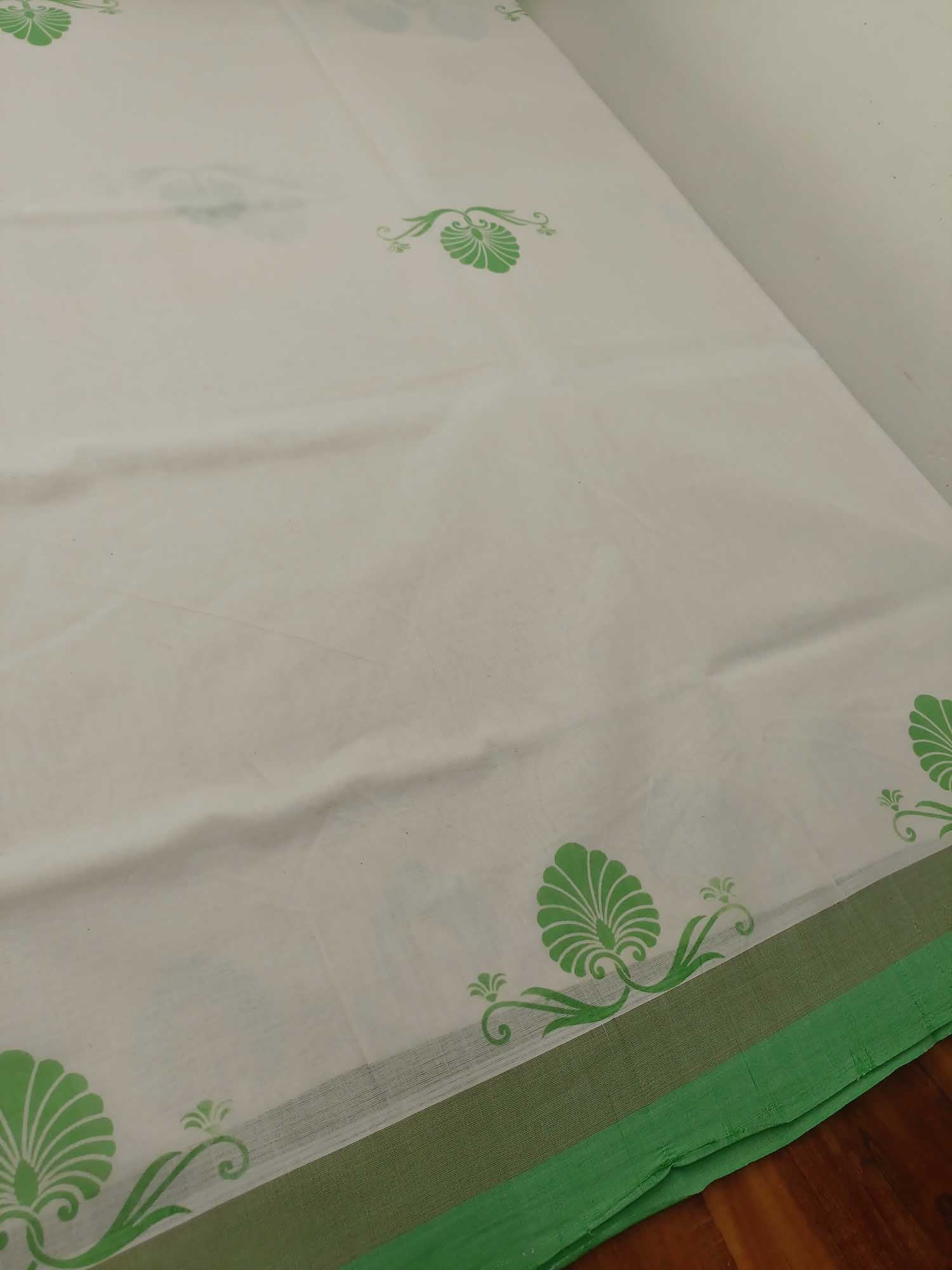 Balaramapuram Printed Kerala Saree for Women