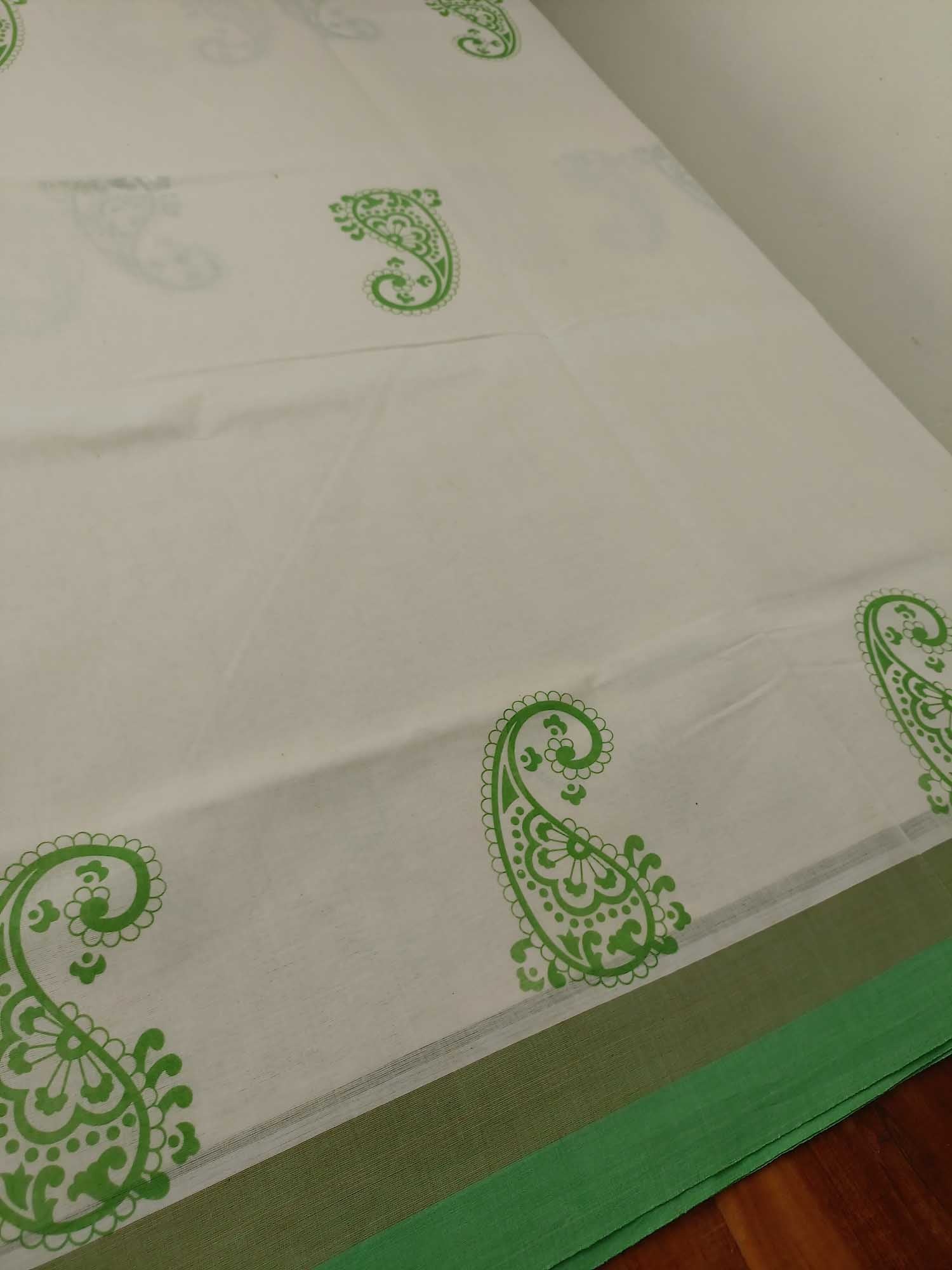 Balaramapuram Printed Kerala Saree for Women